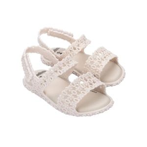 Mini Melissa Little Girls Beige Panc + Isabela Capeto Sandals